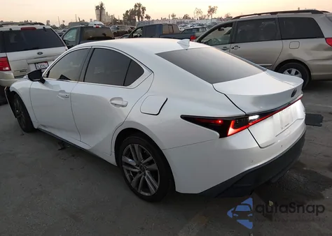 2021 Lexus Is 300 z USA, uszkodzony, nr VIN JTHC81F28M5046705